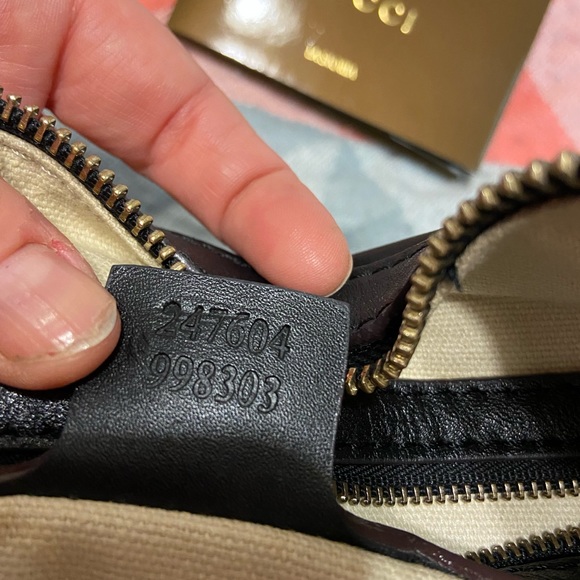 Gucci Horsebit Hobo Bag Black Leather and Gucci Web detail - Picture 12 of 16